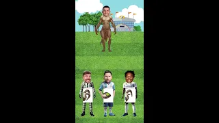 Compilation football 😍🔥 Ronaldo vs Messi vs Mbappé vs Neymar