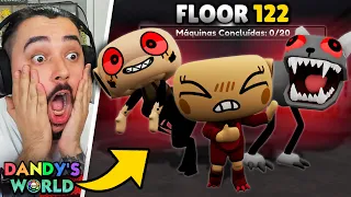 PASSEI DO ANDAR 120 EM UMA PARTIDA COM PRO PLAYERS DE DANDY'S WORLD!! | ROBLOX