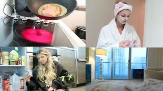 Vlog furacão 🌪- o que fiz no furacão sozinha em casa ☁️🍬
