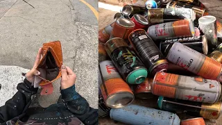 COMO HACER GRAFFITI SIN TENER DINERO $