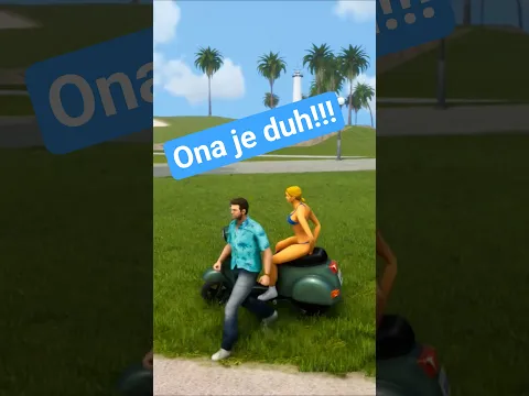 VICE CITY TRIK DA VAŠA CURA POSTANE DUH! #vicecity #gtavicecity #tricks #trending