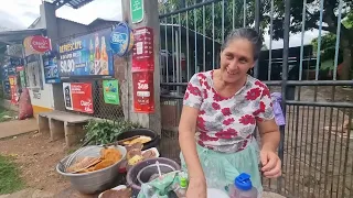 Enchiladas Salvadoreñas Comida Callejera Tipica de El Salvador El Patechucho