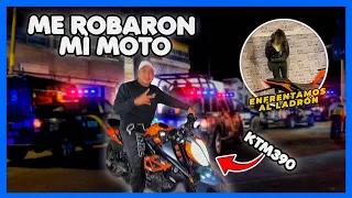 me ROBARON mi MOTO. 😩