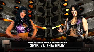 Rhea Ripley vs Chyna Full Match - WWE 2K25 #wwe #rhearipley #wwe2k25 #wwe2k #wweraw #wwefan #2k
