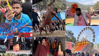 बागेश्वर उत्तरायानी कौतिक 🎡में बाबाजी ने दंगल 💪में पहलवान 🤼‍♀️को चटाई धूल 👎
