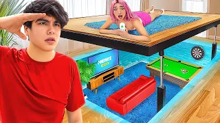 I Built a SECRET Room To Hide From Stokes Twins!