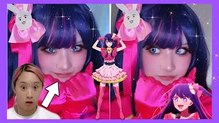 【推しの子】【Oshi No Ko】星野アイ本気コスプレ✴︎💜🩷