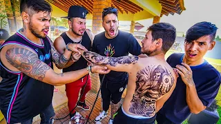 NINGUÉM ACREDITOU QUE EU FIZ TATUAGEM
