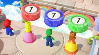 Mario Party 10 - All Brainy Minigames (Master CPU)