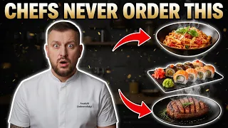 10 Dishes Chefs NEVER Order at Restaurants (And You Shouldn’t Either)