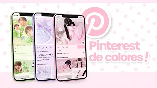¿Cómo personalizar Pinterest con temas ? 📱‧₊˚♡ | @kcandytutos