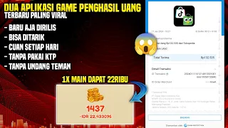 DUA APLIKASI PENGHASIL UANG TERBUKTI MEMBAYAR | 1 HARI DAPAT 500K SAMPE TERKUMPUL 9JT😱
