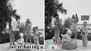 after four boys we're having a...💙💗