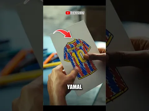 Lamine Yamal membuatkan jersey untuk adiknya 🥺❤️‍🩹