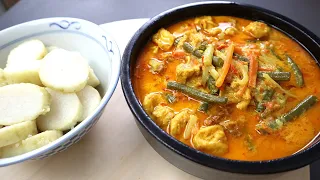 Cara membuat sayur lontong - sayur ketupat yang gurih banget untuk lebaran