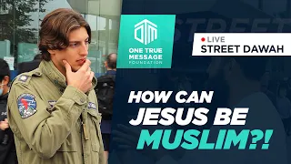 ‼️Christian Confronts Muslim after claiming ‘Jesus is Muslim’ #otmfdawah