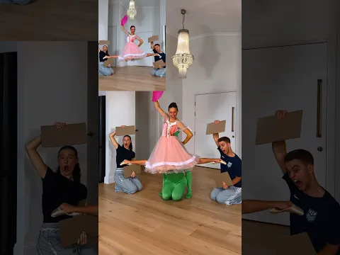 SUBSCRIBE FOR 7 YEARS OF GOOD LUCK! 🍀😅 - #dance #funny #couple #shorts