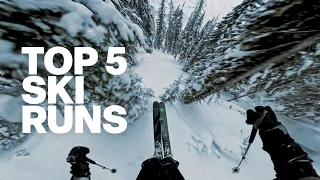 My Top 5 Ski Runs | GoPro POV [4K]