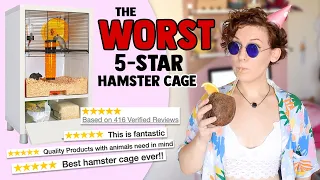 Stop Buying This Terrible Cage!! • The Qute Hamster Cage • Honest Reviews