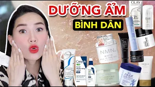 [Review] 10 KEM DƯỠNG ẨM BÌNH DÂN SIÊU HOT! RẺ LIỆU CÓ XỊN?  [Video có Affiliate Marketing]