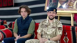 الحفل كامل - رفاق ولي العهد في لواء الملك الحسين، يقيمون ليلة سمر احتفاء بقرب زفاف سموه