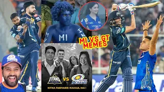 SHUBHMAN GILL VS ARJUN TENDULKAR 😂😂 MI VS GT 2023 HIGHLIGHTS