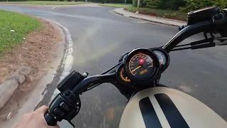 HARLEY DAVIDSON V ROD TEST RIDE  ESCAPE ATALLA EM AÇO INOXIDAVEL 304 SENSACIONAL MARAVILHOSA