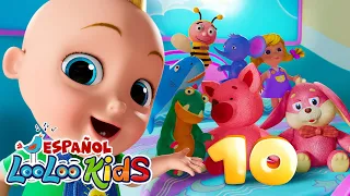 Diez en la Cama - Canciones Infantiles | LooLoo KIDS español