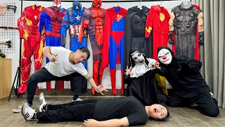 I Became Superheroes To Save My Sister Movie - GreenHulk vs