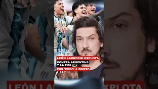 🚨⚽ León Larregui arremete contra Argentina y la FIFA tras polémico triunfo ante Egipto 🇲🇽🔥