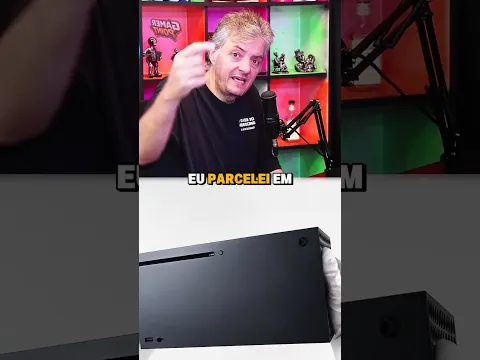 O XBOX RARO DE 8 MIL REAIS