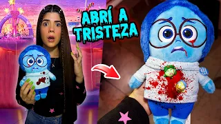 ABRÍ un PELUCHE de TRISTEZA de Intensamente 2 y ME GRITÓ😨💀 (Está vivo??⚠️) | Ani Cat😻