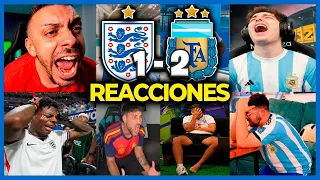 EL MUNDO REACCIONA AL ARGENTINA 2-1 INGLATERRA | ¡LA ALBICELESTE A LA FINAL!