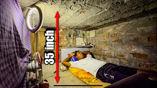 living in small room for 24 hours