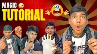 Amazing 😯 Magic Tutorial || Magic with Harshit || #magic #tricks #trending #comedy