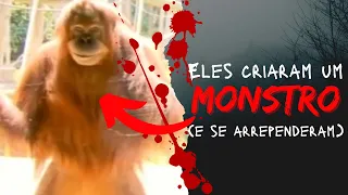 🦧 Orangotango sorrindo SINISTRO esconde ALGO ASSUSTADOR👹 | Dublagem de Animais