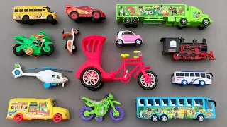 Looking for some cheapest toy vehicles, Rickshaw, School Bus, Motorbike, helikopter, Container Truck