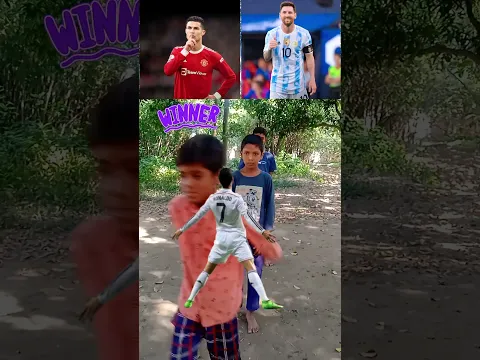 new video Ronaldo Vs messi best player 😎#new #video #viral #ronaldo #messi #football