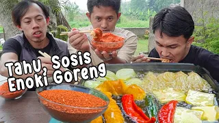 MUKBANG HAHU HOHENG, SOSIS & ENOKI