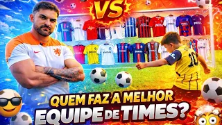 QUEM MONTA A MELHOR EQUIPE DE TIMES? CAYO DA RESENHA X BILÉ 