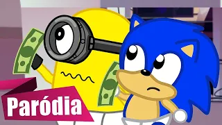 BABY SONIC E BABY MINION JOGANDO VÍDEO GAMES! 😂🥶🎮