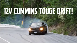 600hp 12v cummins touge drift !