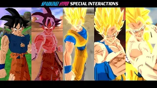 Goku's Special Interactions | Dragon Ball Z: Sparking! HYPER