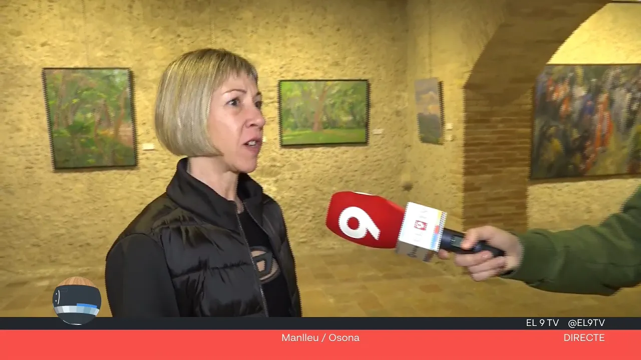 Manlleu acull l’exposició dedicada al pintor Joan Solà, a Can Puget