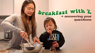 Making baked oats with Z + q&a
