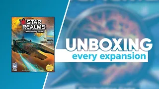 Star Realms Every Expansion Unboxing and Reboxing