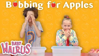 Bobbing for Apples | Kids Compete | Episode 3 by #BabyWalrus