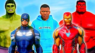 HULK VS RED HULK MEGA RAMP JUMP CHALLENGE #2 | Team4SHOOTER