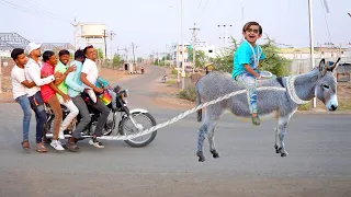 CHOTU DADA KA PETROL JUGAAD | "छोटू का पेट्रोल जुगाड़" Khandesh Hindi Comedy | Chotu Dada Comedy