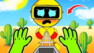 ¡Encontramos Una ESTACIÓN SECRETA DENTRO de GARNOLD en ROBLOX! 😱🚨